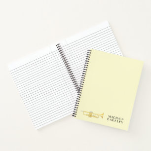 Cahier de professeur de groupe de musiciens de tro