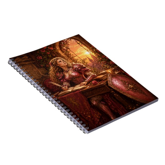 Cahier de quête de fantasy Lady Rosaline Brightshi (Côté Droit)