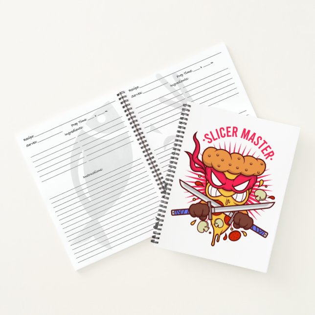 Cahier de recettes 21,59 cm x 27,94 cm à reliure s (Intérieur)