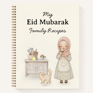 Cahier de recettes de famille Eid Mubarak