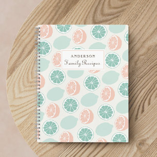 Cahier de recettes de famille personnalisée pour l