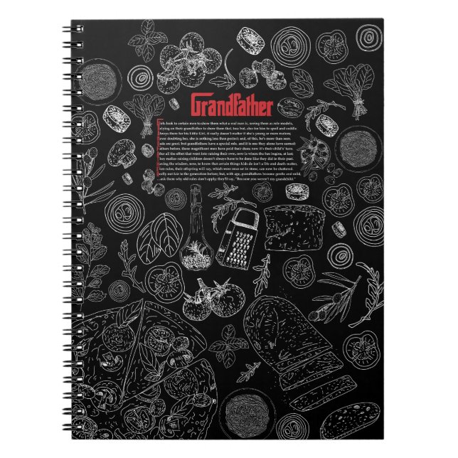 Cahier de recettes de grand-père (Devant)