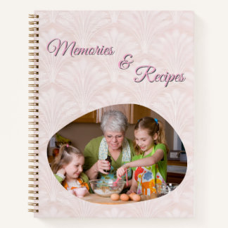 Cahier de recettes personnalisables « Souvenirs et