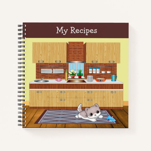 Cahier de Recettes Purrsonnelles (Devant)
