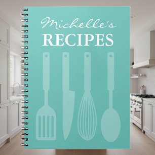 cahier de recettes ustensiles de cuisine personnal
