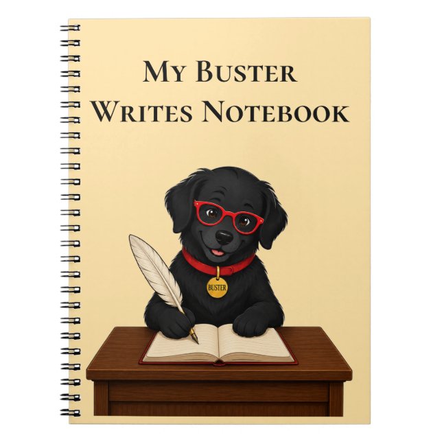 Cahier de rédaction Buster – Cahier à spirale pour (Devant)