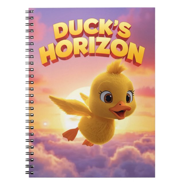 Cahier de rentrée Canard Mignon 🐥 | Enfants Joyeu (Devant)