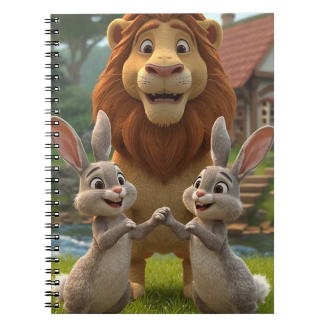 Cahier de rentrée des animaux mignons (Devant)