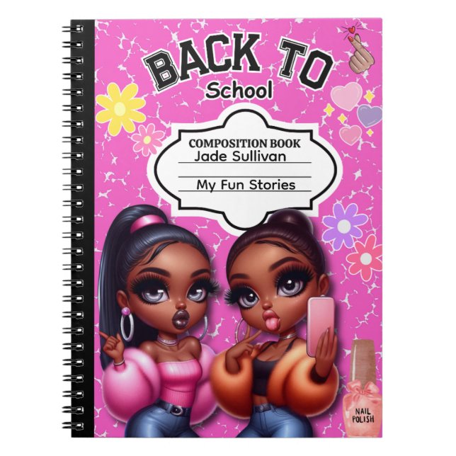 Cahier De Rentree Scolaire (Personnalisable) (Devant)