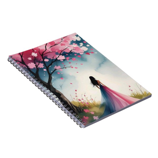 Cahier de rêves aux fleurs de cerisier (Côté Droit)