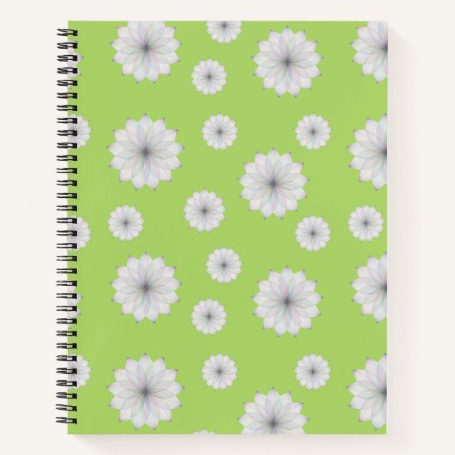 Cahier de rêves Lime Bloom (Devant)
