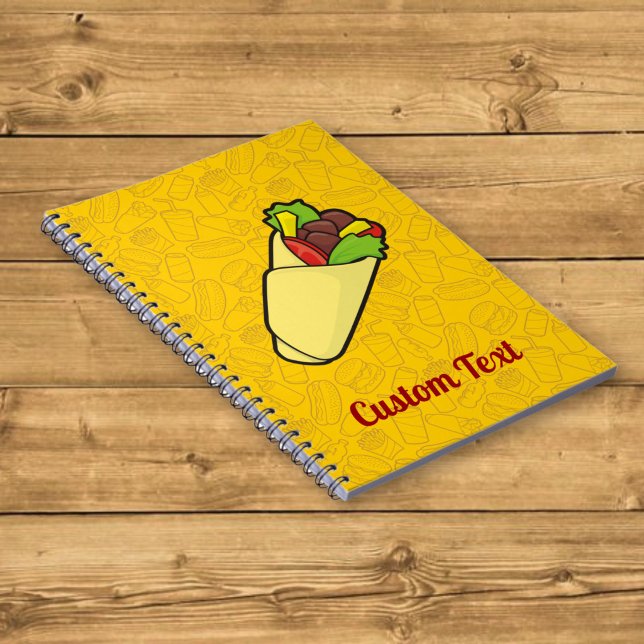 Cahier de sandwich tortilla wrap (Créateur téléchargé)