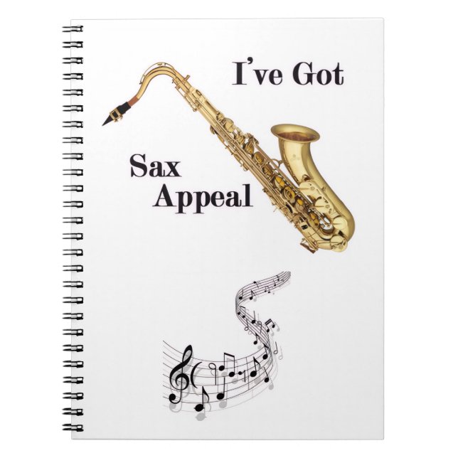 Cahier de saxophone (Devant)