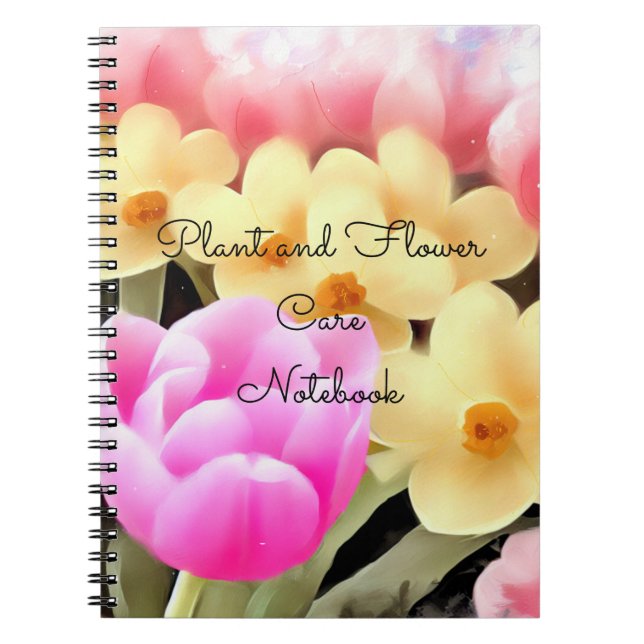 Cahier de soins pour tulipes narcisses (Devant)