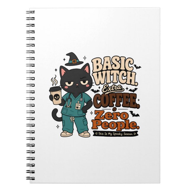 Cahier de sorcière basique, café supplémentaire, z (Devant)