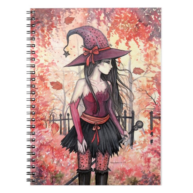 Cahier de sorcière des bois automnaux (Devant)