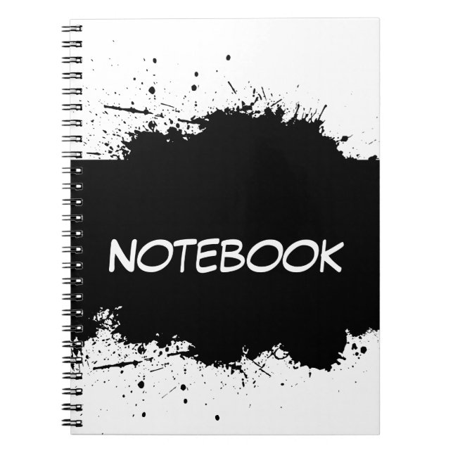 Cahier de Taches d'Encre (Devant)