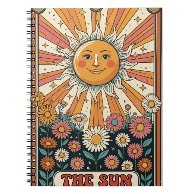 Cahier de tarot Soleil, Journal bohème Soleil (Devant)