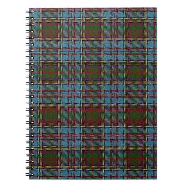 Cahier de tartan du clan Anderson – Plaid écossais (Devant)