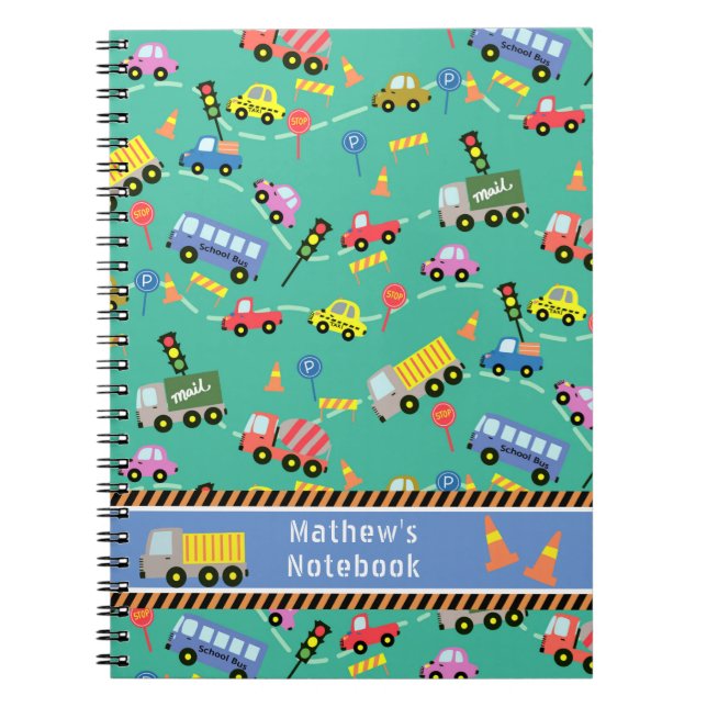 Cahier de Transport. Teal (Devant)