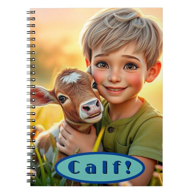 Cahier de veau Copains de la ferme (Devant)