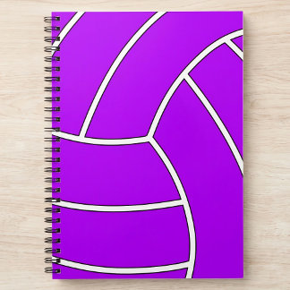 Cahier de Volleyball de Couleur Personnalisée