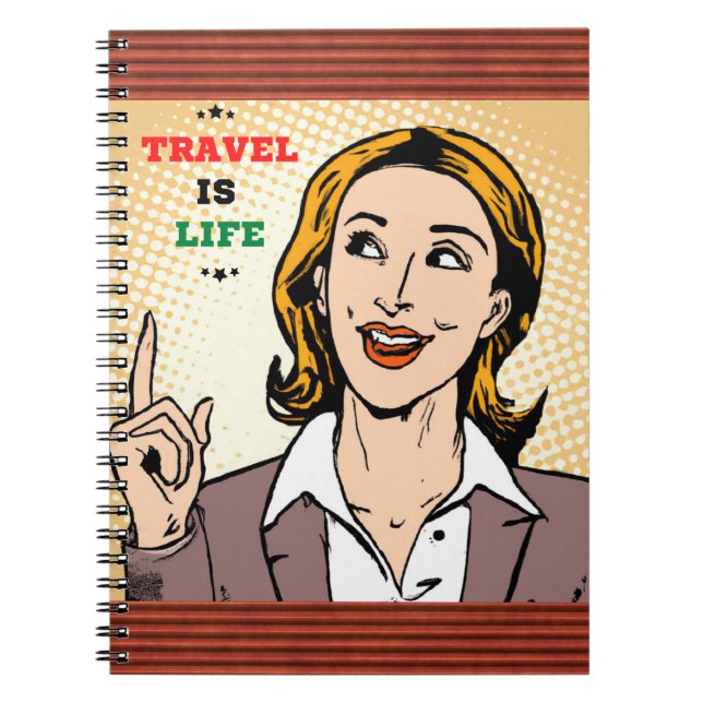 Cahier de voyage est la vie (Devant)