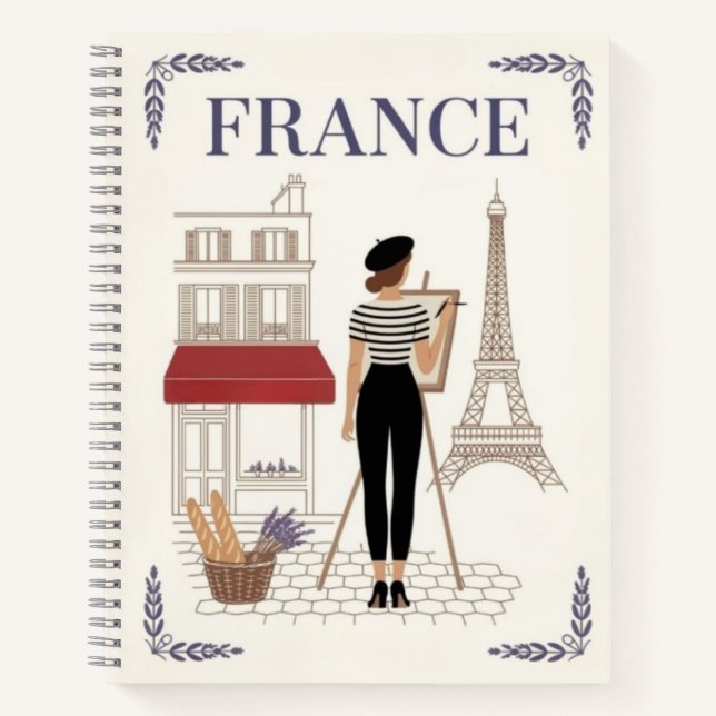 Cahier de voyage France (Devant)