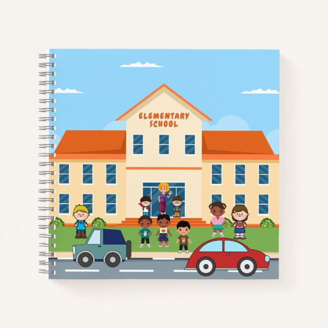 Cahier d'écriture pour enfants (Devant)