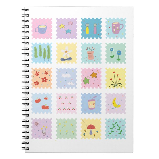 Cahier d'éléments mignons (Devant)