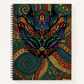 Cahier Deluxe Loulou Arts Mosaïque 21,59 cm x 27,9