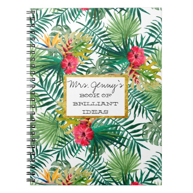 Cahier d'enseignant - personnalisé - cadeau (Devant)