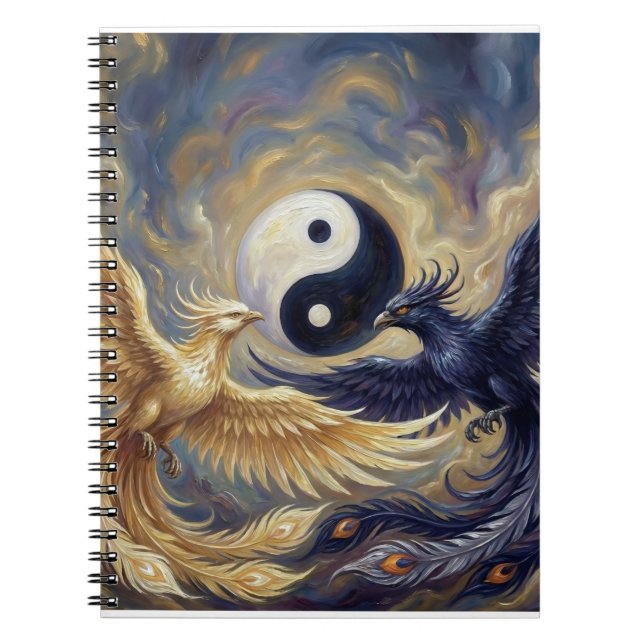 Cahier d'équilibre Phoenix Yin Yang (Devant)