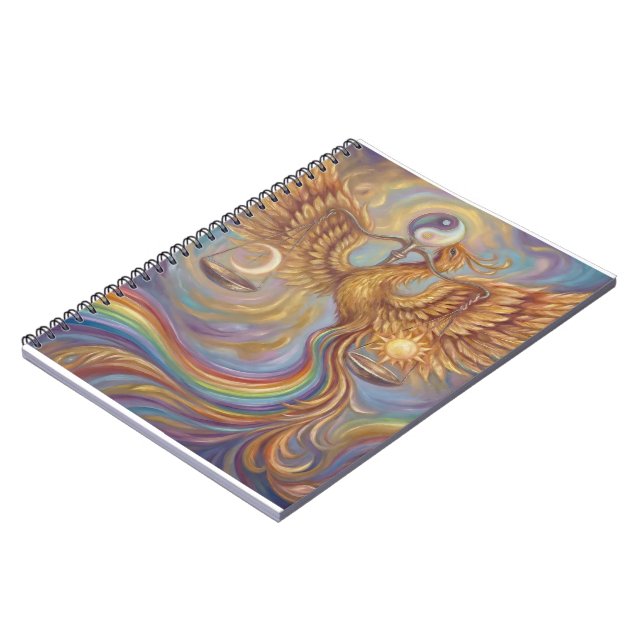 Cahier d'équilibre Phoenix Yin Yang (Côté gauche)