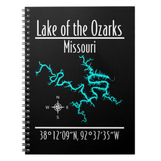 Cahier des coordonnées du lac des Ozarks Missouri