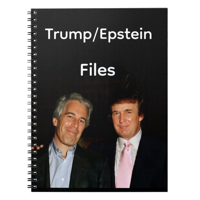 Cahier des dossiers Trump/Epstein (Devant)