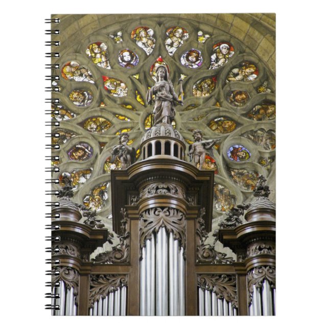 Cahier des tuyaux d'orgue (Devant)