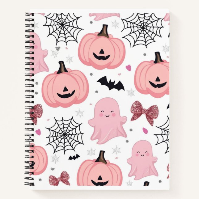 Cahier d'Halloween – Journal effrayant pour l'écol (Devant)