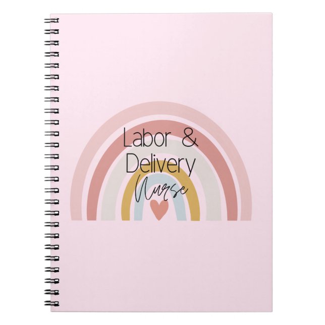 Cahier d'infirmière en salle d'accouchement (Devant)
