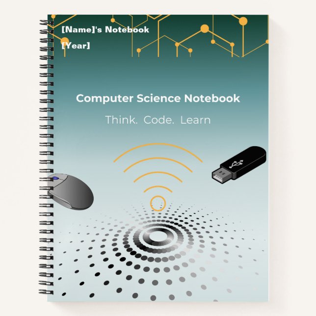 Cahier d'informatique (Devant)