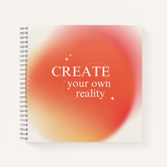 Cahier d'inspiration « Créez votre propre réalité  (Devant)