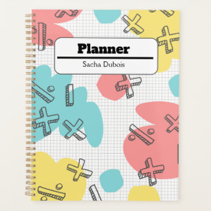 Cahier Doodle Pastel Personnalisé