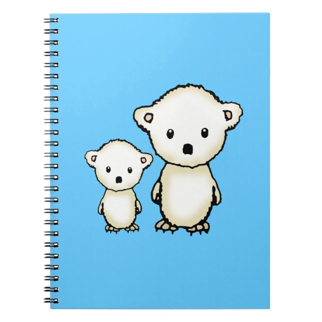 Cahier Douce Oursons Polaires (Devant)