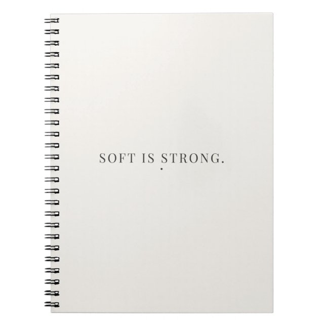 Cahier Doux est Fort – Journal de Force Douce (Devant)