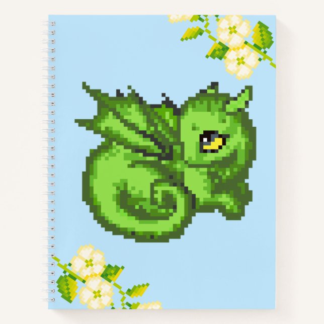 Cahier Dragon Bébé (Devant)