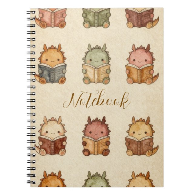 Cahier Dragon Livresque (Devant)