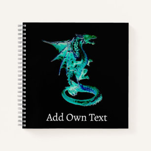 Cahier Dragon Mystique du Ciel Océanique Fantastiq