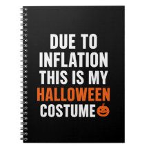 Cahier drôle d'Halloween – En raison de l'inflatio