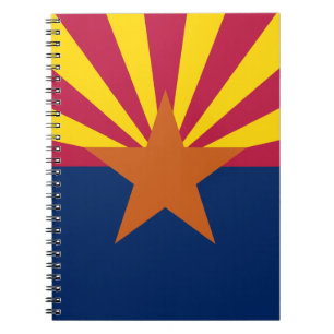 Cahier du drapeau de l'Arizona