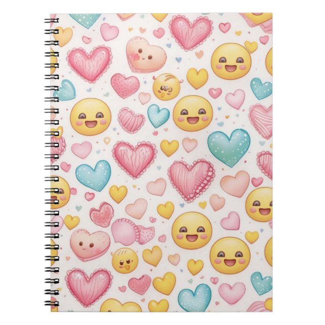 Cahier Émotions Cœurs (Devant)